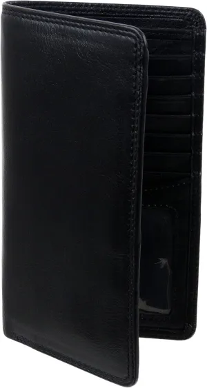 Visconti Men's Leather Slim Breast/Suit Pocket Wallet In Or Supplied With Box