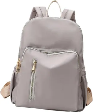 VOSAREA Stroller Compatible Baby Diaper Bag Mommy Shoulder Bag Large Capacity Easy Access Organized Storage Milk Keeper Waterproof Grey