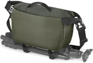 Waterproof Camera Sling Bag Backpack - DSLR Sling Camera Bag for Photographers, Cross body Sling Bag with Raincover Tripod Holder Photography Slingpack Black TR-S (Green)