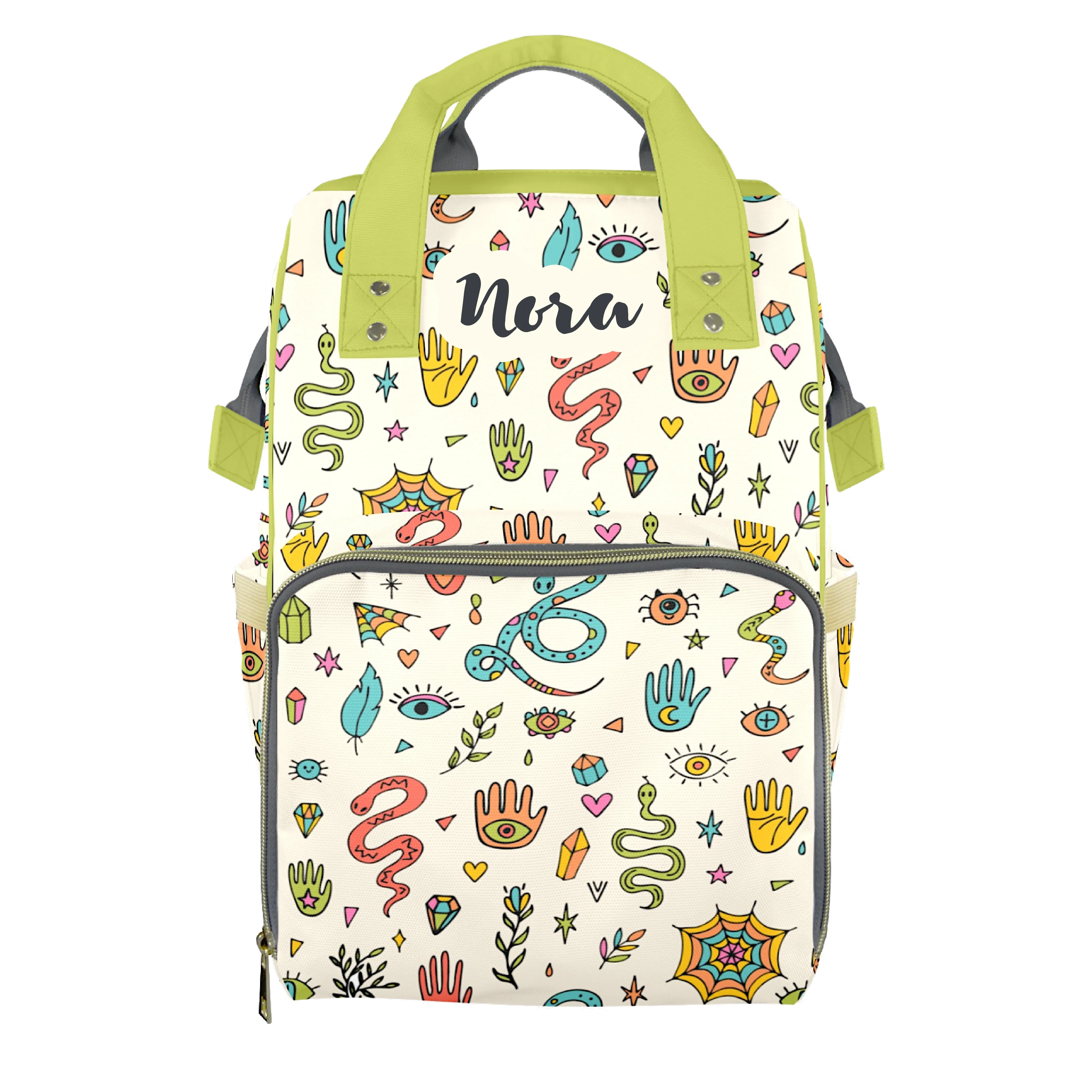Weird Is Rad Customizable Diaper Bag