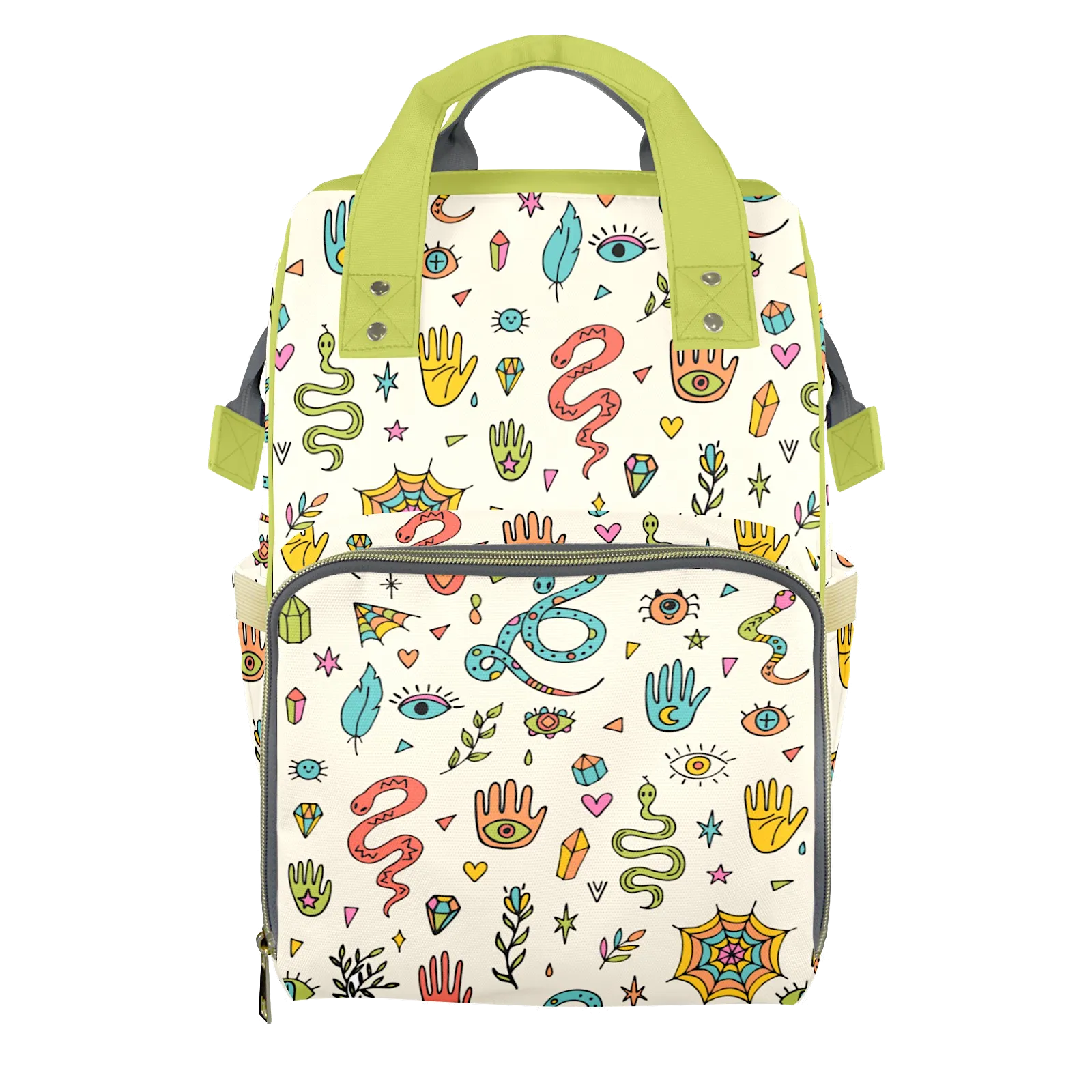 Weird Is Rad Customizable Diaper Bag