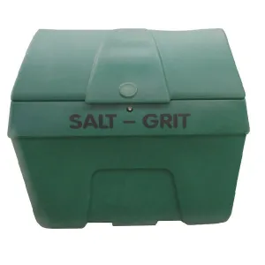 Winter Salt/Grit Bin Lockable No Hopper 400 Litre Green 317070
