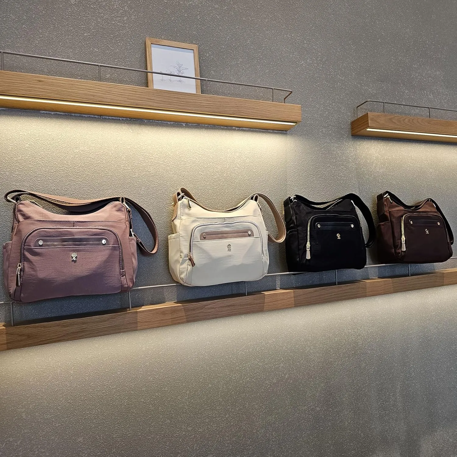 Women Crossbody Bag Shoulder Handbag Multiple Pockets Bag Ladies Messenger Bag Purse Fashion Tote