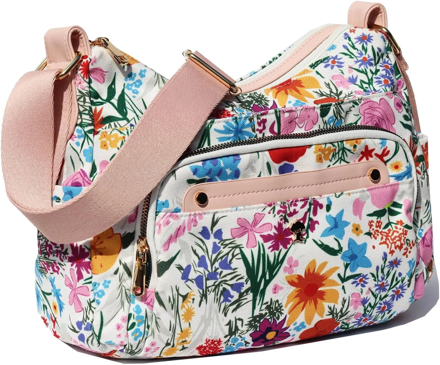 Women Crossbody Bag Shoulder Handbag Multiple Pockets Bag Ladies Messenger Bag Purse Fashion Tote
