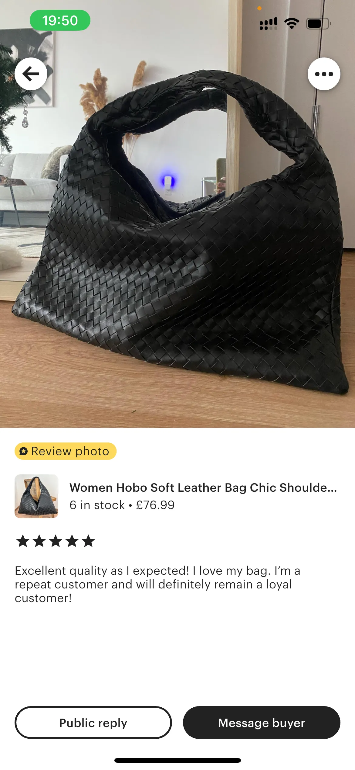 Women Hobo Soft Leather Bag Chic Shoulder Bag