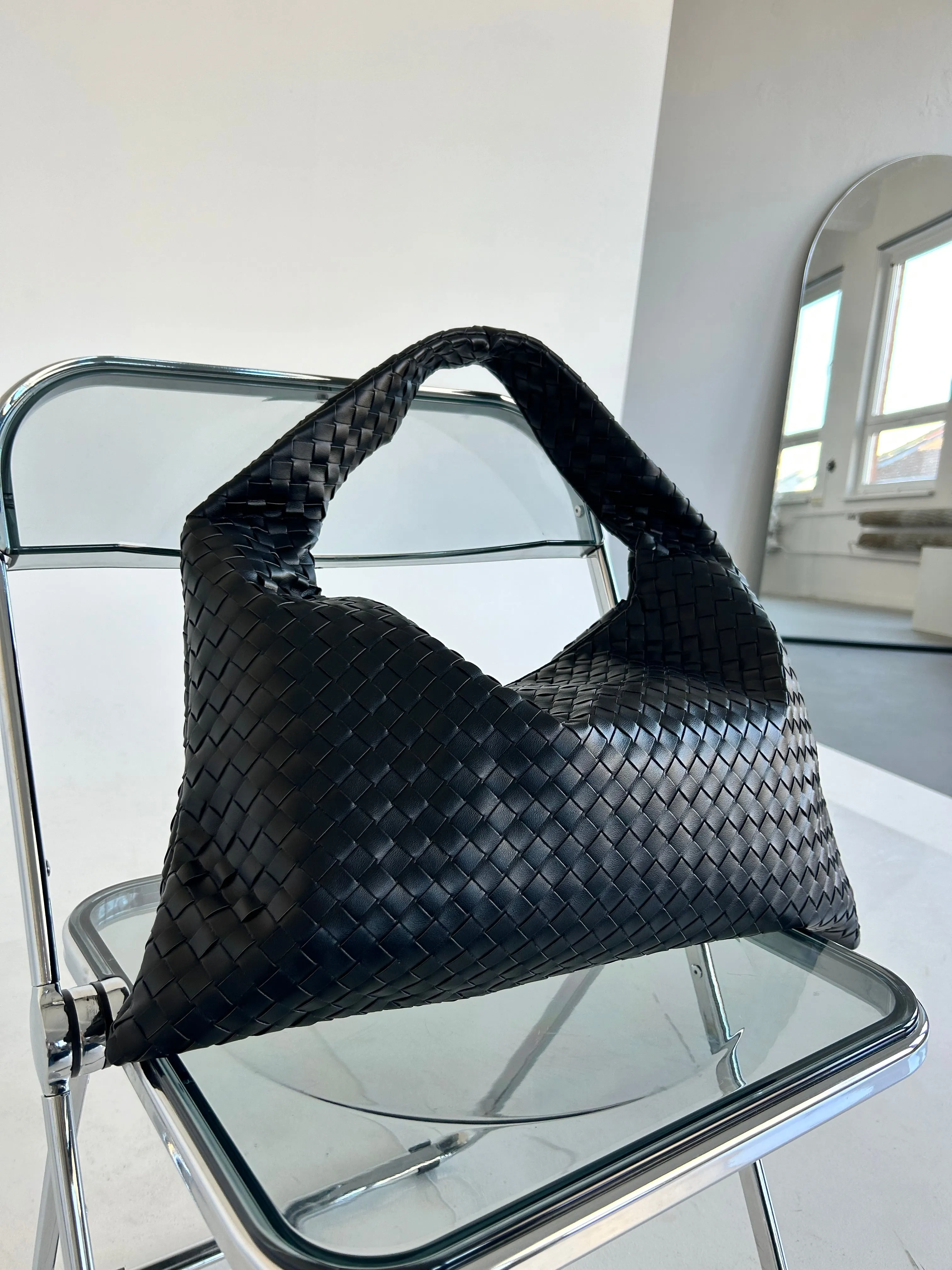 Women Hobo Soft Leather Bag Chic Shoulder Bag