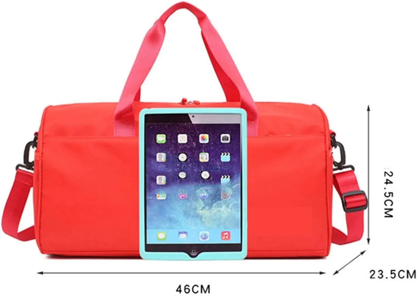 women Men Gym Waterproof Travel Beach Handbags Fitness Training Man Overnight Bag