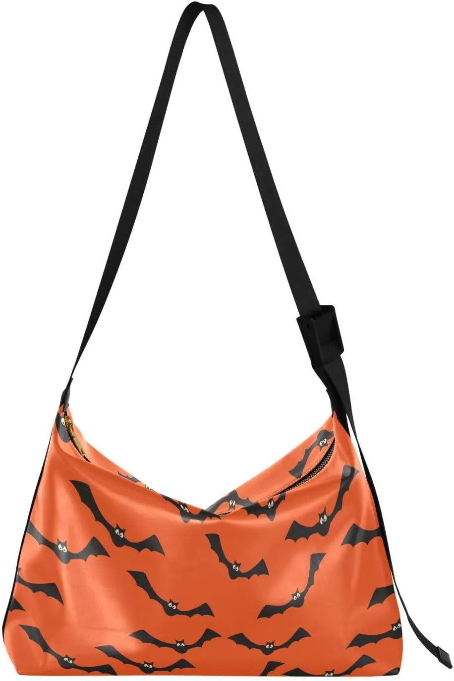 Women Men Shoulder Bag Leather Hobo Crossbody Handbags Clutch with Adjustable Strap Multiple prints
