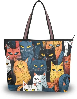 Women Tote Bag, Large Shoulder Hobo Bags Casual Handbags Big Capacity Shopping Work Bag for Vacation, 13