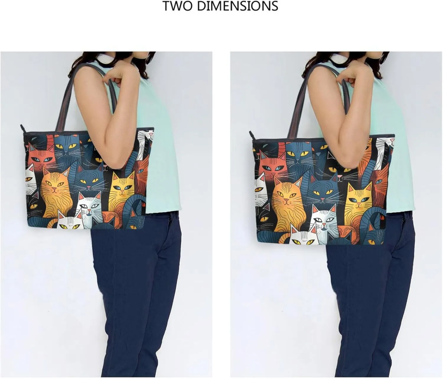 Women Tote Bag, Large Shoulder Hobo Bags Casual Handbags Big Capacity Shopping Work Bag for Vacation, 13