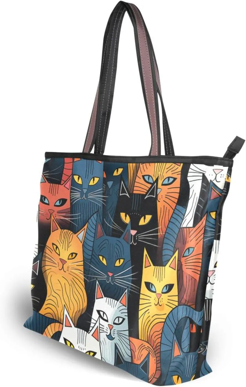 Women Tote Bag, Large Shoulder Hobo Bags Casual Handbags Big Capacity Shopping Work Bag for Vacation, 13