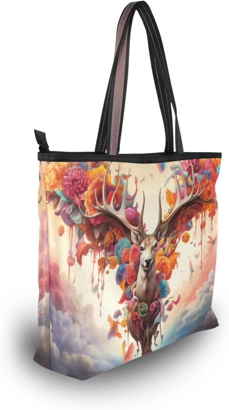 Women Tote Bag, Large Shoulder Hobo Bags Casual Handbags Big Capacity Shopping Work Bag for Vacation, 7