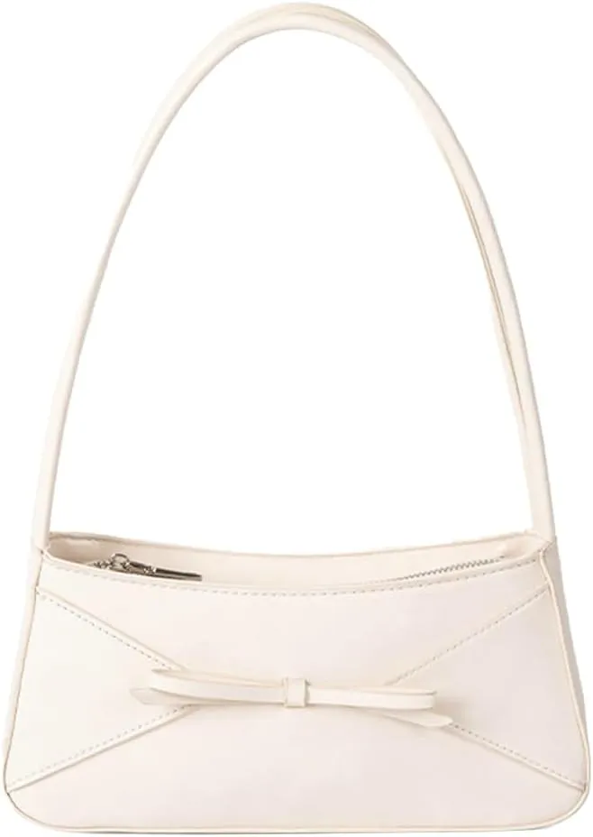 Women Y2k Purse Sweet Bowknot Handbags for Women 2025 Underarm Shoulder Bag Bow Hobo Purse Chic Clutch Bag with Top Handle