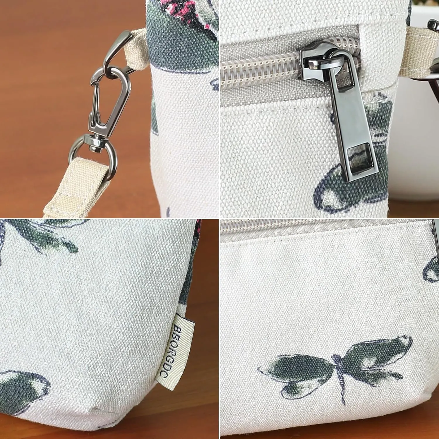 Women Zipper Wristlet Wallet with Coin Pocket