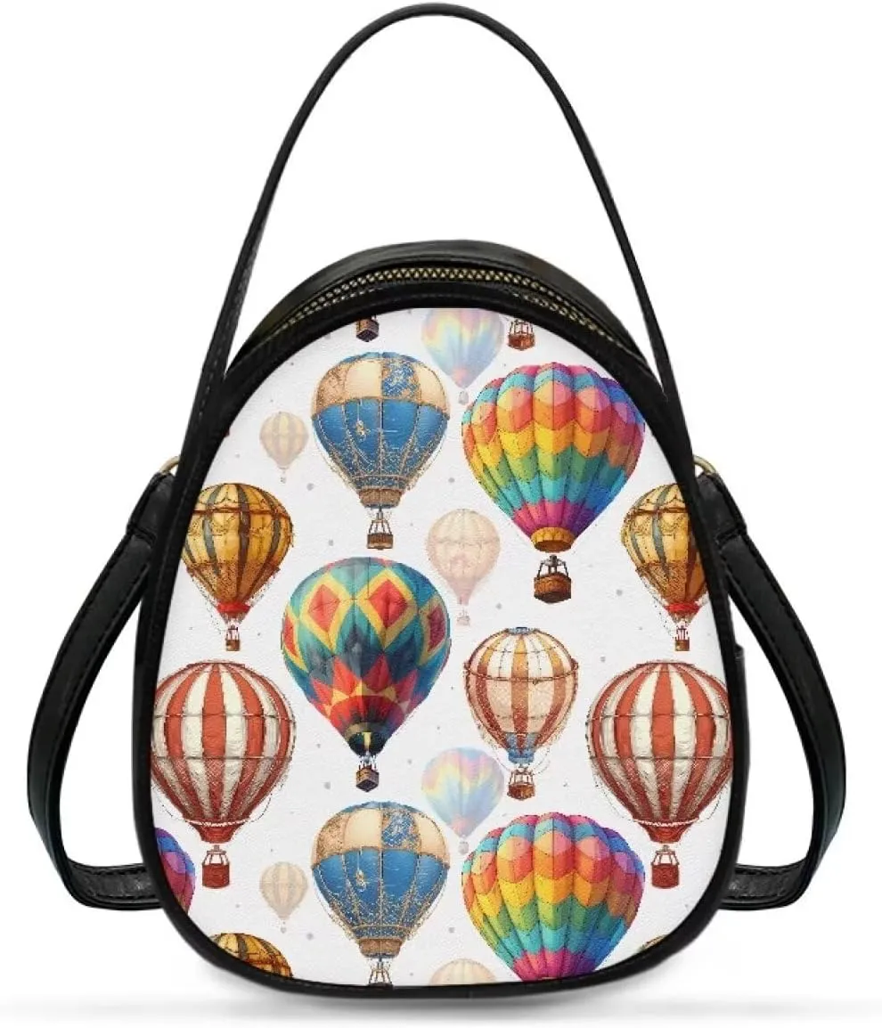 Women's Crossbody Handbags Owls Small Travel Purses Phone Bag, Butterfly Cross Body Bag Zipper Top Handle Purse