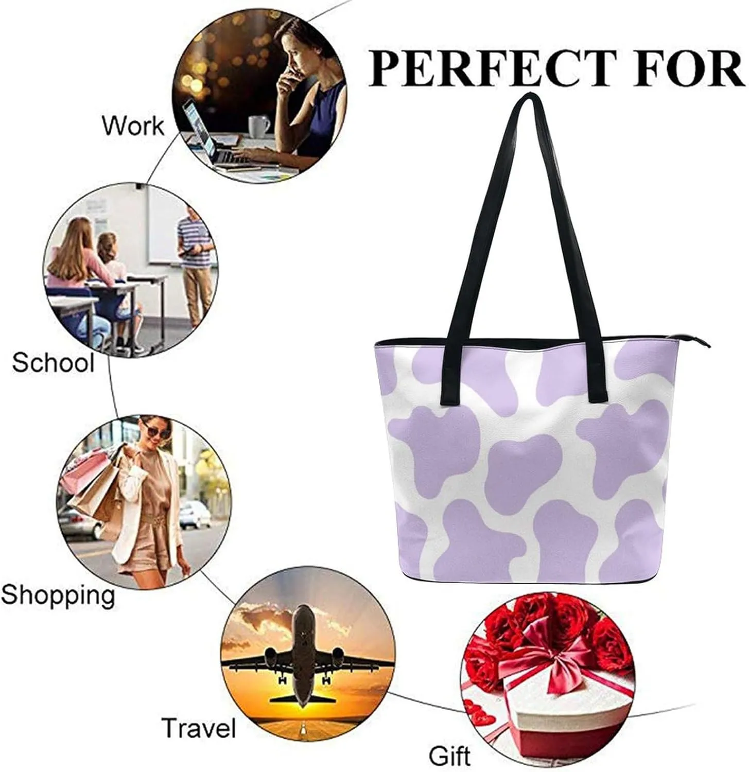 Women's Tote Purses Shoulder Bucket Bags Soft Leather Hobo Handbags