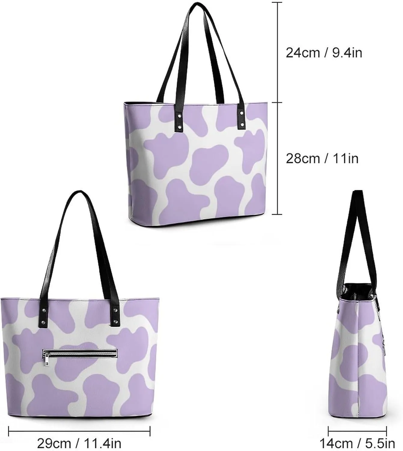 Women's Tote Purses Shoulder Bucket Bags Soft Leather Hobo Handbags