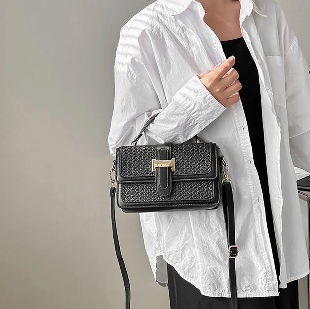 Women’s Trendy Straw Shoulder Bag Straw Crossbody Bags For Women Summer Clutch Purse Straw Beach Purses Vacation 2025