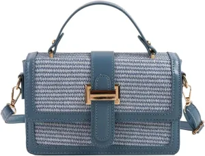 Women’s Trendy Straw Shoulder Bag Straw Crossbody Bags For Women Summer Clutch Purse Straw Beach Purses Vacation 2025