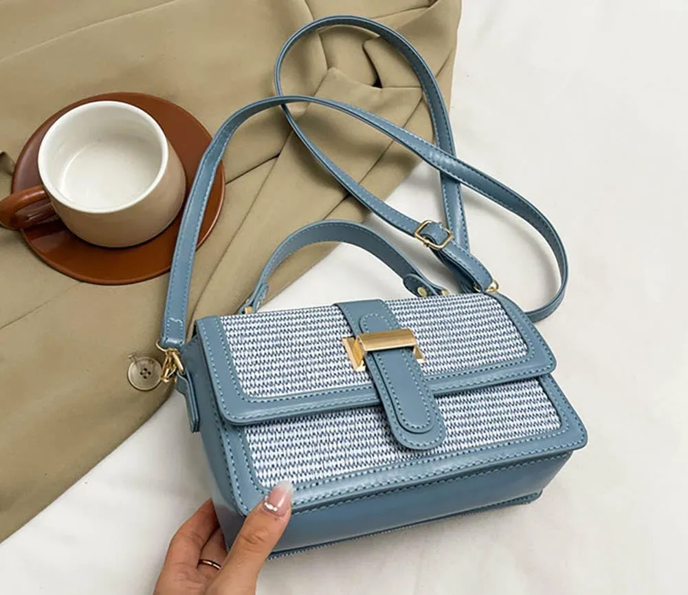 Women’s Trendy Straw Shoulder Bag Straw Crossbody Bags For Women Summer Clutch Purse Straw Beach Purses Vacation 2025