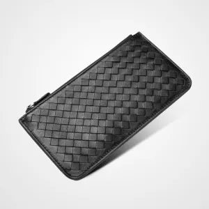 Women's Woven Leather Purse by Wolph