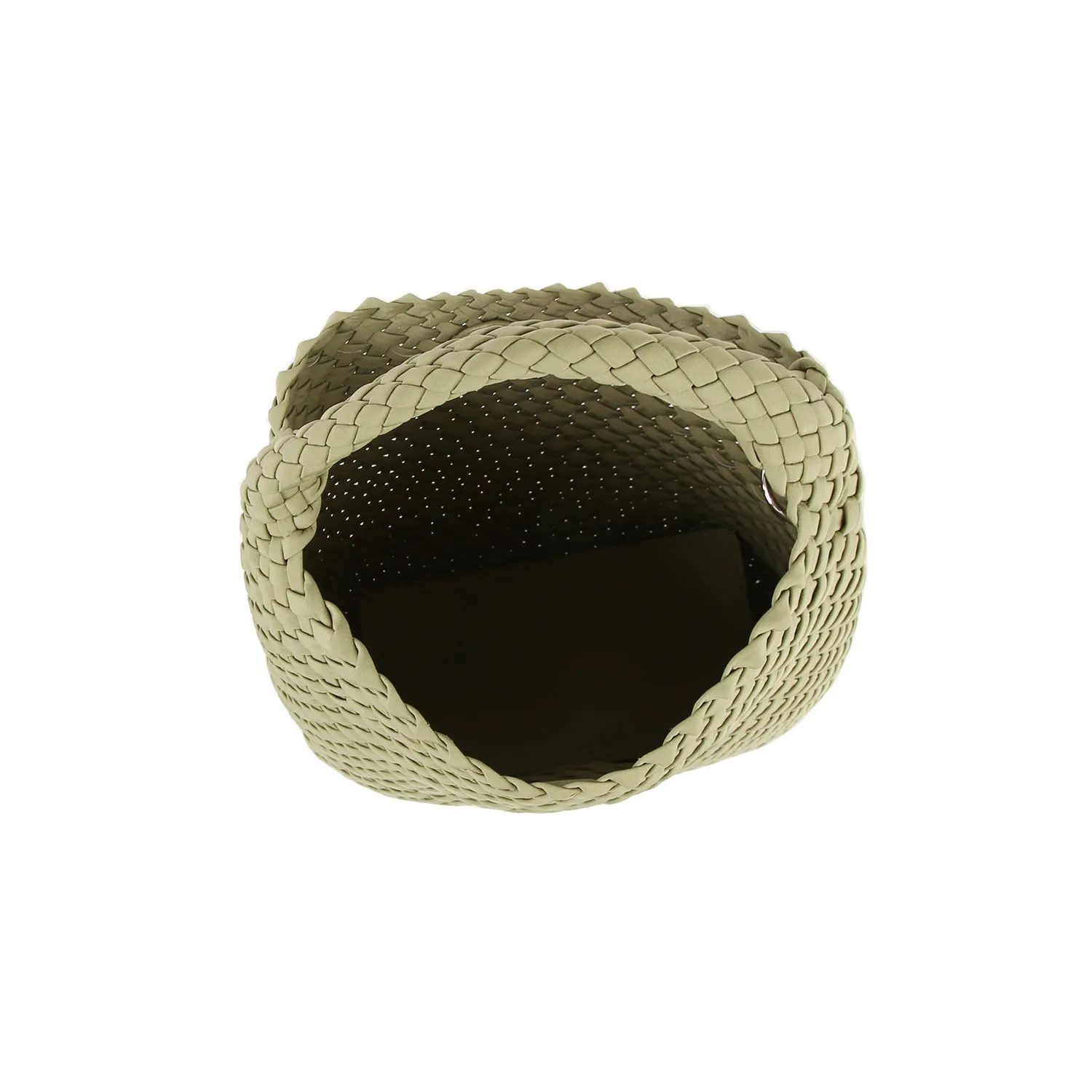 Woven Chic Hobo Bag with Matching Pouch