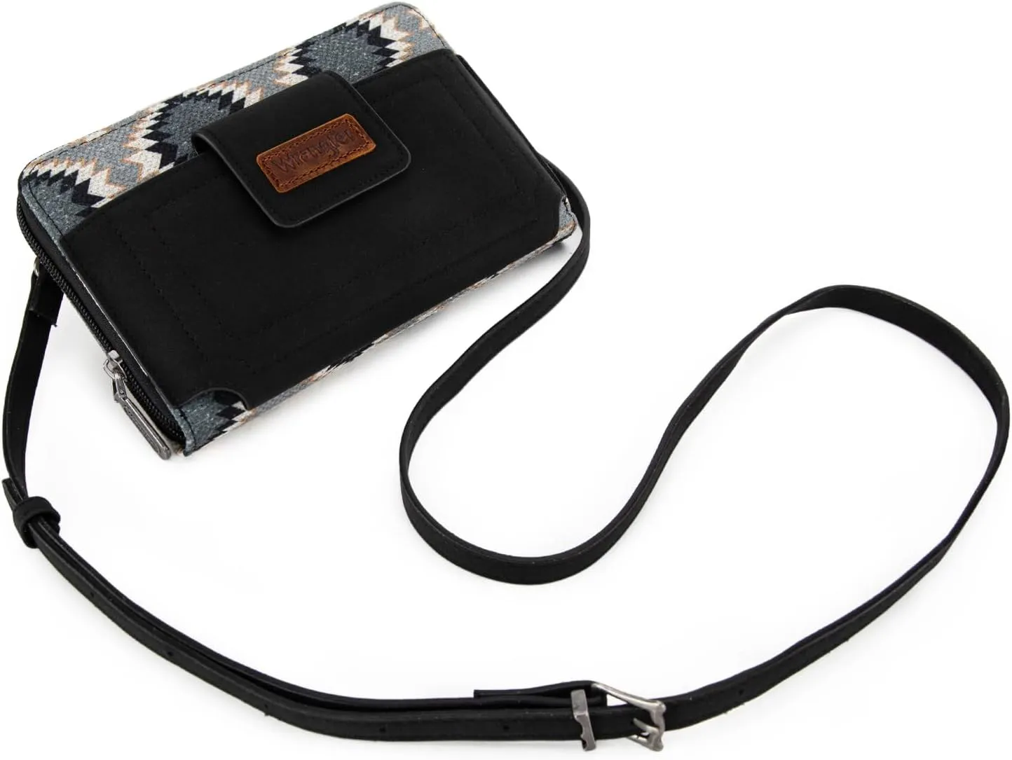 Wrangler Crossbody Wallet Purse for Women Clutch Purse AR-WG221-183BK