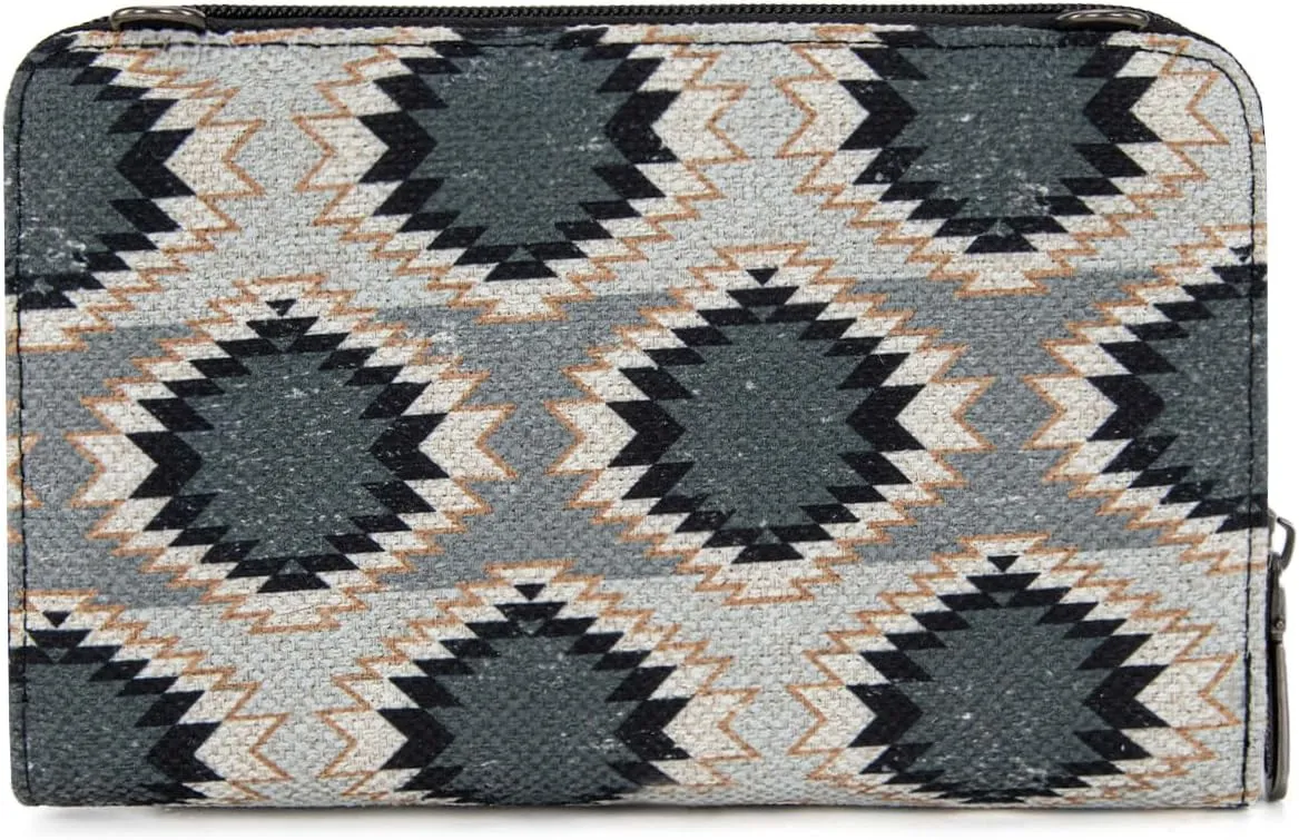 Wrangler Crossbody Wallet Purse for Women Clutch Purse AR-WG221-183BK