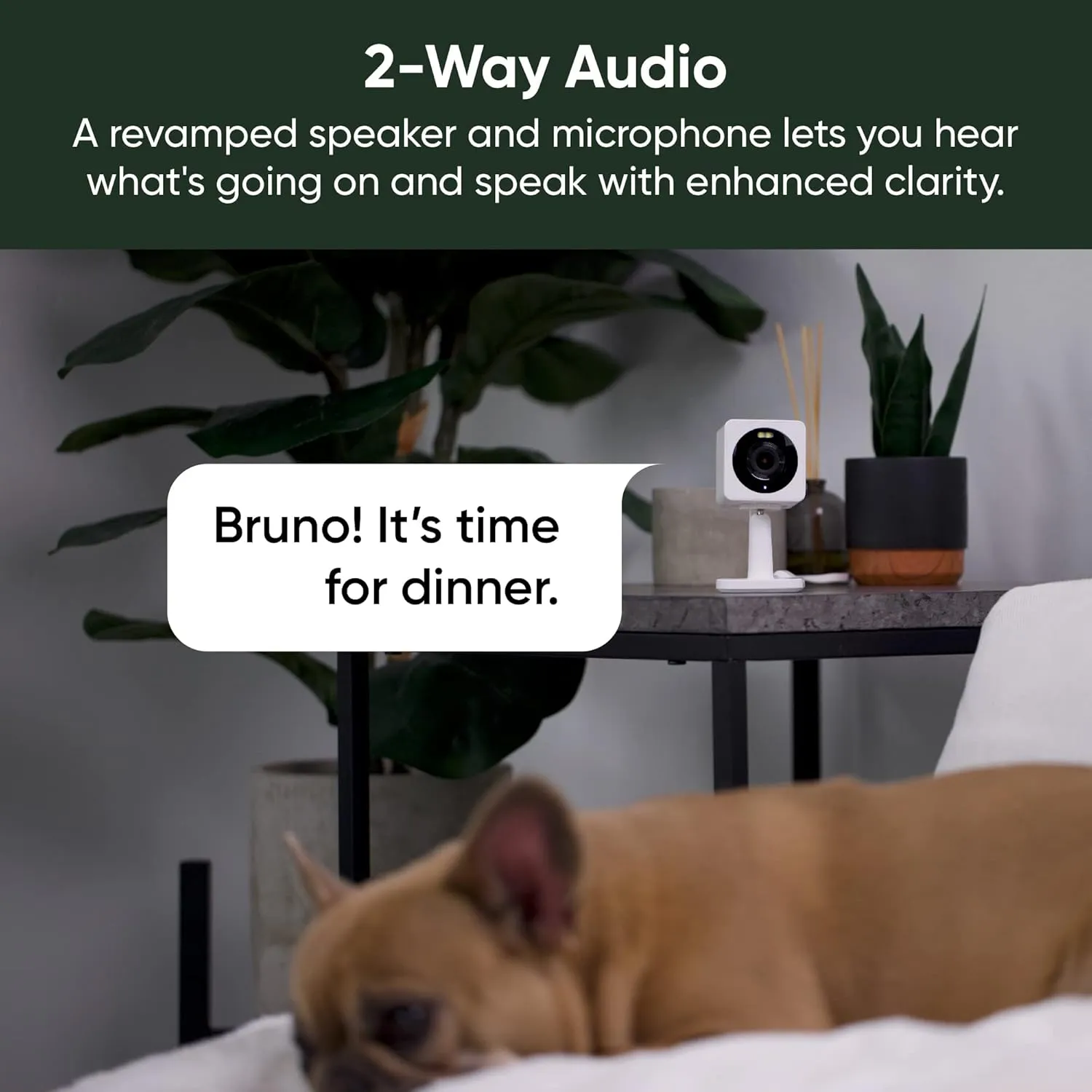 Wyze Cam OG Indoor/Outdoor 1080p Wi-Fi Smart Home Security Camera with Color Night Vision, Built-in Spotlight, Motion Detection, 2-Way Audio, Compatible with Alexa & Google Assistant, White