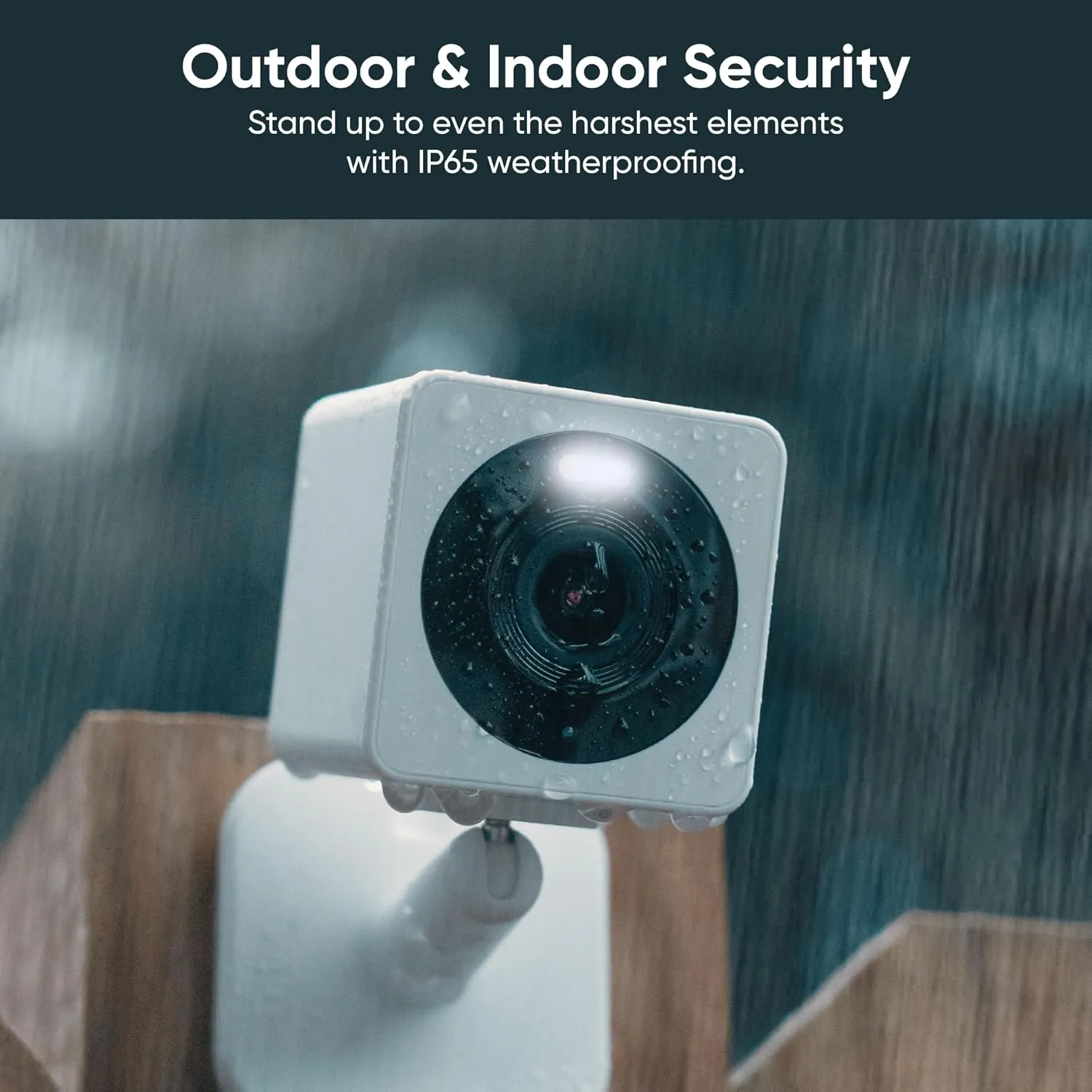 Wyze Cam OG Indoor/Outdoor 1080p Wi-Fi Smart Home Security Camera with Color Night Vision, Built-in Spotlight, Motion Detection, 2-Way Audio, Compatible with Alexa & Google Assistant, White