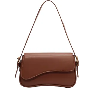 Y2K Retro Shoulder Bag for Women, Crossbody Clutch with 2 Removable Straps