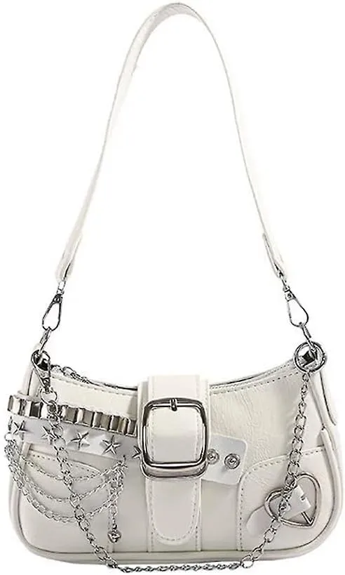 Y2K Shoulder Bag Y2K purse for Women Handbag Punk Purse