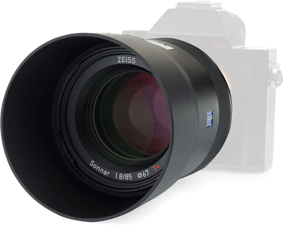 ZEISS Batis 85mm f/1.8 Lens for Sony E Mount Mirrorless Cameras, Black