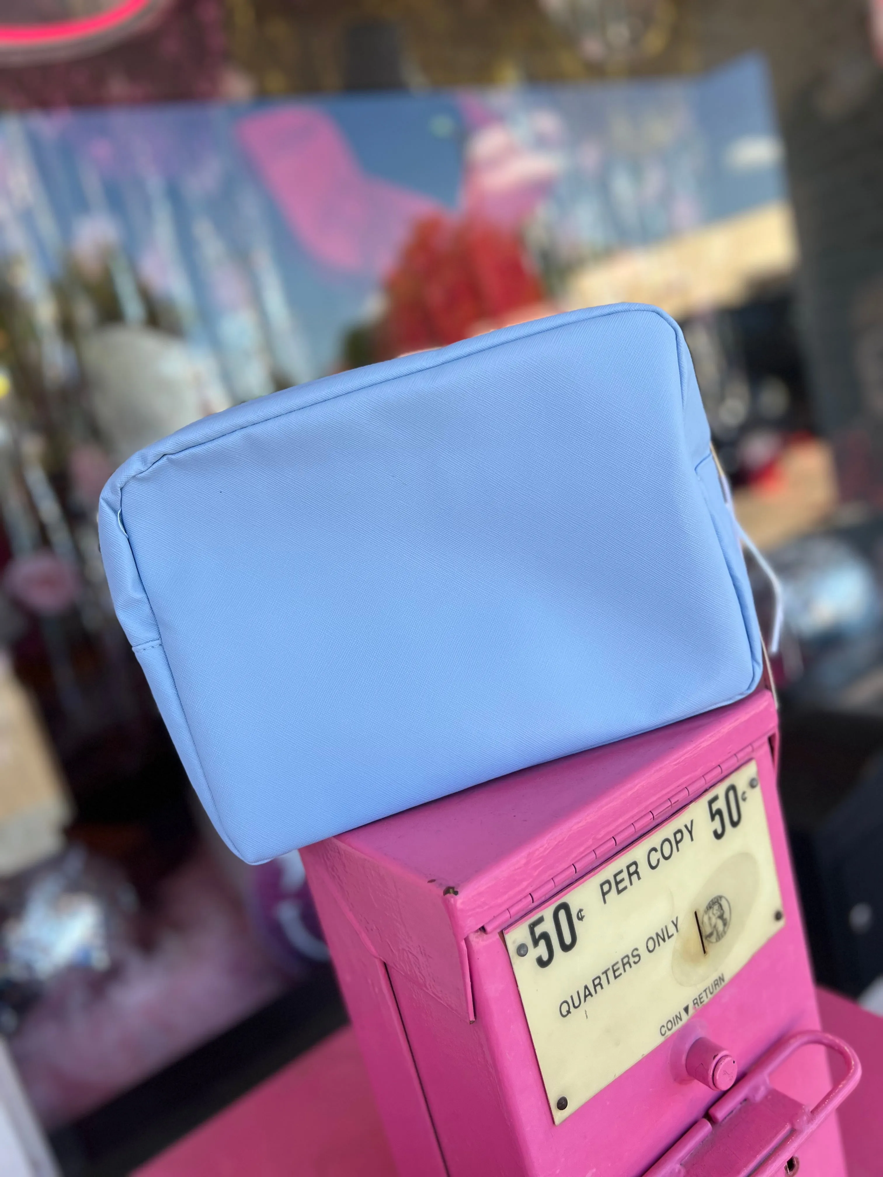 Zip customizable travel bags