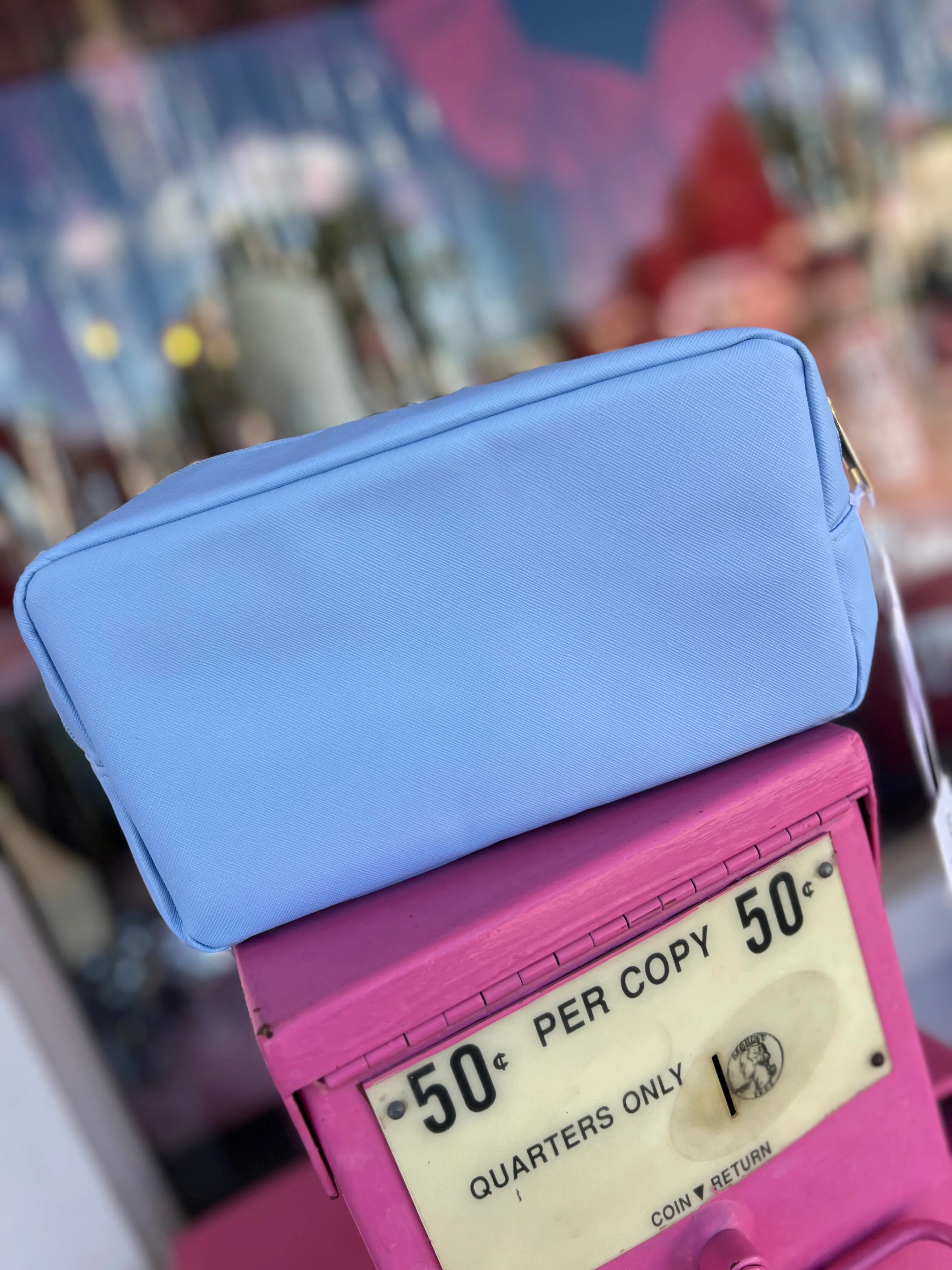 Zip customizable travel bags
