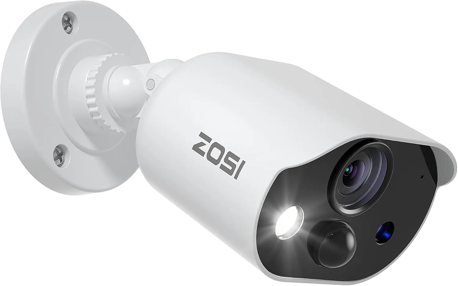 ZOSI 1080P HD-TVI Security Camera with Audio, 2MP 1920TVL Indoor Outdoor Surveillance Home Camera, Night Vision, PIR Motion Detection, IP66 Weatherproof, Only Work with ZOSI 3K Lite CCTV DVR
