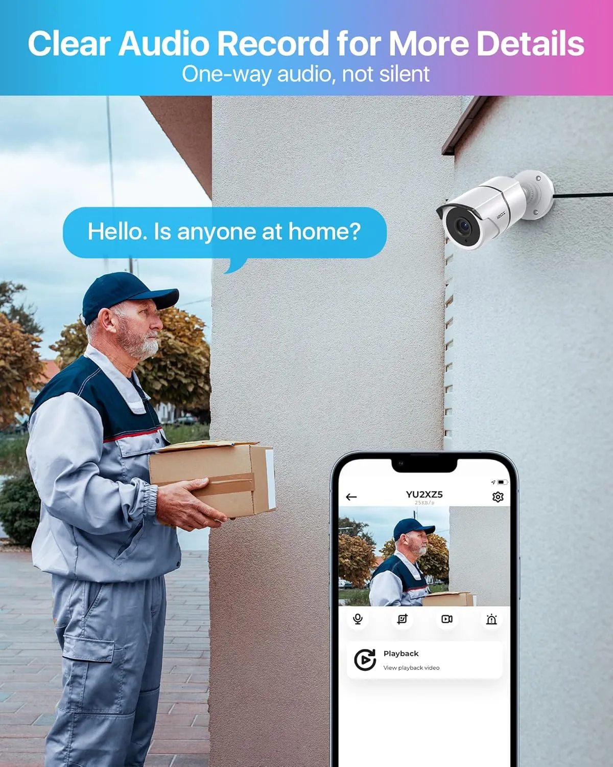 ZOSI 8CH 5MP Lite Home Security Camera System with 1-Way Audio,4x 1080p Metal Indoor Outdoor Cameras,AI Human/Vehicle Detection,Night Vision,Remote Access,H.265  8-Channel CCTV DVR No Hard Drive